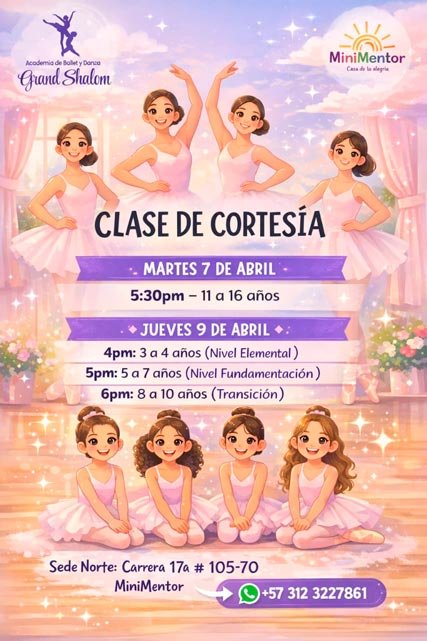 Clase De Cortesia Ballet Bogota